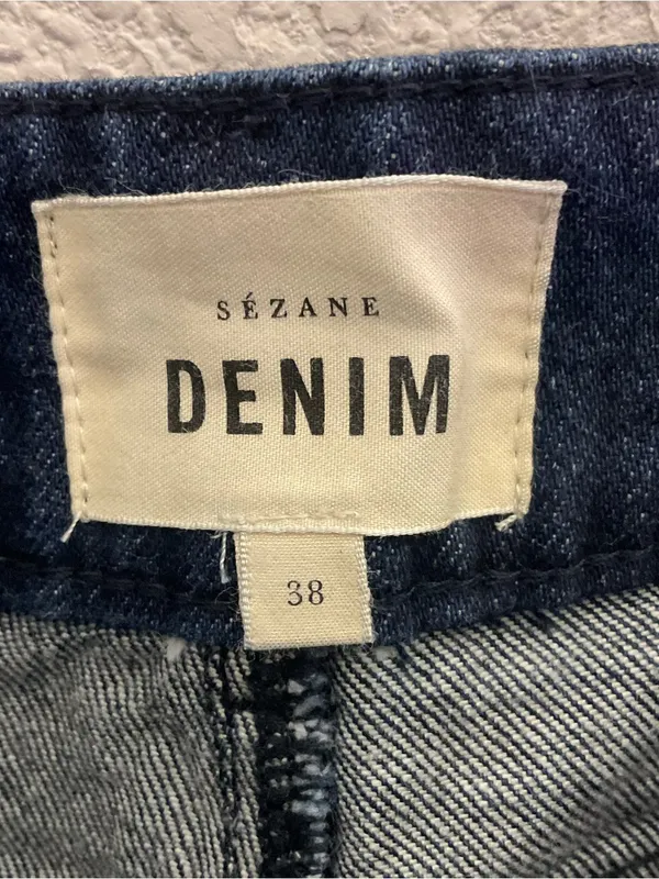 Sézane Denim Straight Leg Jeans Size 38 - Image 6