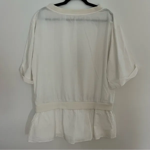 Free People Pullover Drop Waist Cotton Mini tunic shirt dress Size XS NEW - Image 8