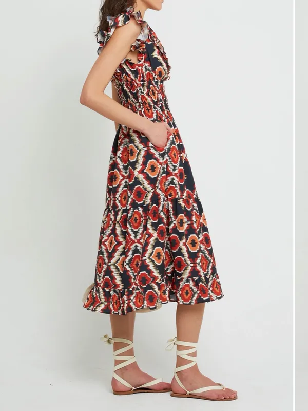 New With Tags Few Moda OPT Viansa Dress Sz M - Image 3