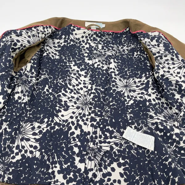 Boden Military Utility‎ Jacket Womens Size 6 Cotton Blend Indie Heritage Neutral - Image 9