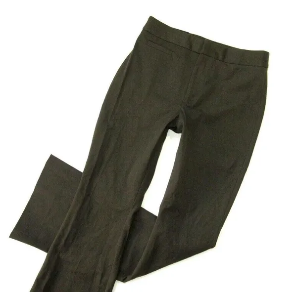 NWT Banana Republic Sloan Flare in Green High Rise Bi-Stretch Pants 4 x 34 - Image 4