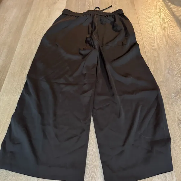 Zara Black Wide-Leg Pants - Image 7