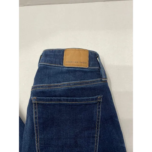 American Eagle Dream Stretch Jegging Size 000 Dark Wash - Image 4