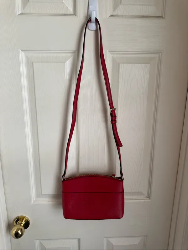 Kate Spade Red Crossbody Purse - Image 5