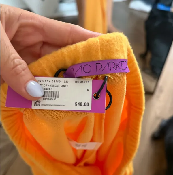 Jack Parker Sweatpants Yellow - Image 2