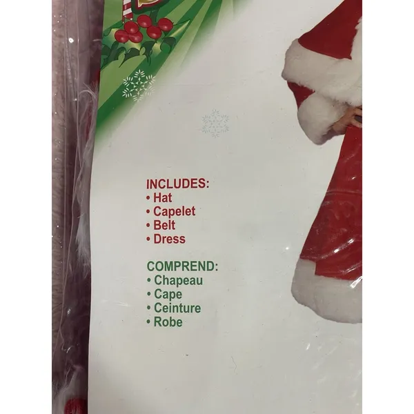 Forum Novelties Miss Santa Costume/Outfit For Women Fits 14/16‎ - Image 3
