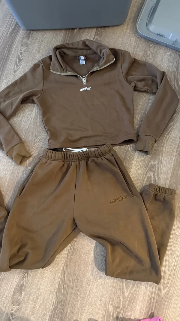 Motier sweat set Brown Size XS - Image 4