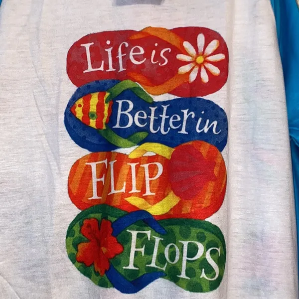 easy bears flip flop matching set NWT - Image 4