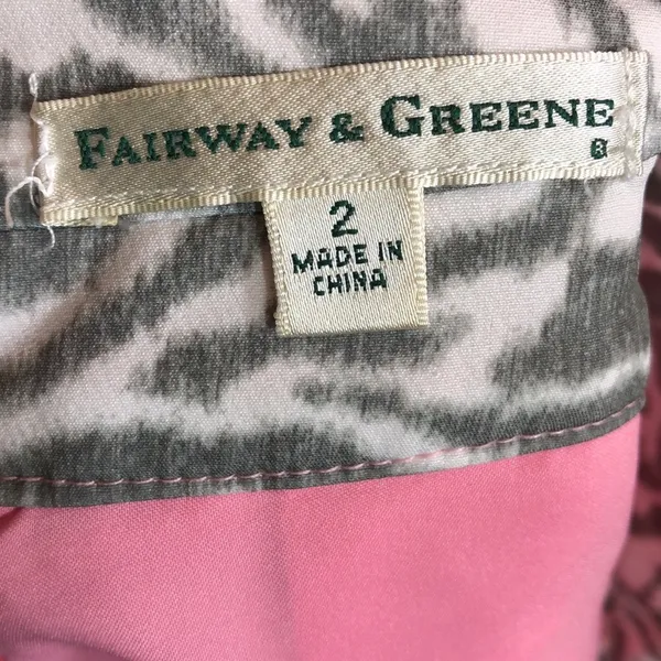 Fairway & Greene Light Pink Golf Skorts Size 2 - Image 5