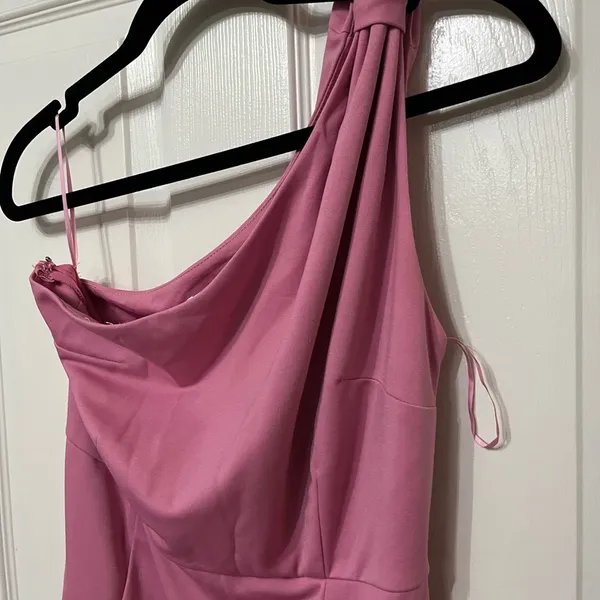 Hello Molly CUPID AND PSYCHE MIDI DRESS one shoulder size 8‎ - Image 5