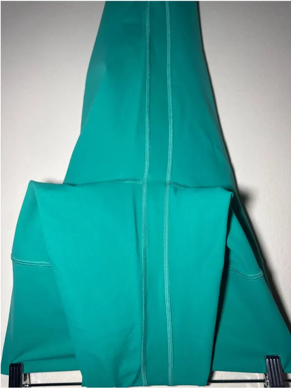 Lululemon align Leggings Sz 10 Green High Rise - Image 5