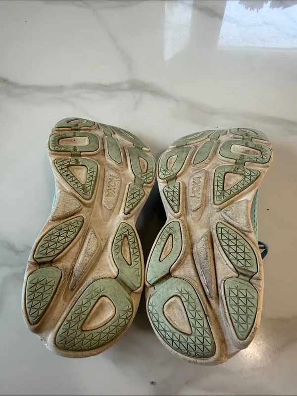 Hoka Pastel Mint & Lavender Women’s Running Sneakers - Image 7