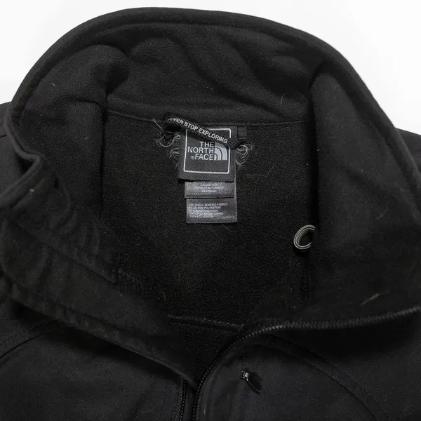 The North Face Women's Solid Black Full Zip High Neck Lightweight Jacket Coat - Image 3