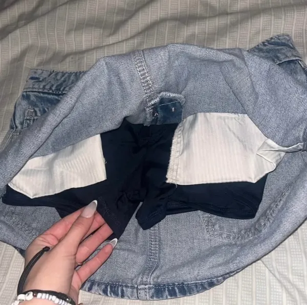 Hollister Skirt Denim - Image 5
