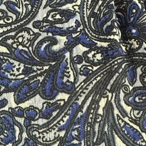Converse Womens Paisley Print Open Back Dress Size M Blue Halter Tie Waist BOHO Casual - Image 5