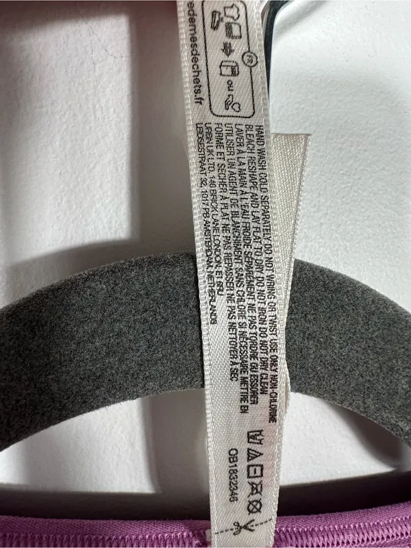Anthropologie‎ Velvet Ribbed Cropped Cardigan Top Pink Snap Front XXS XS - Image 10