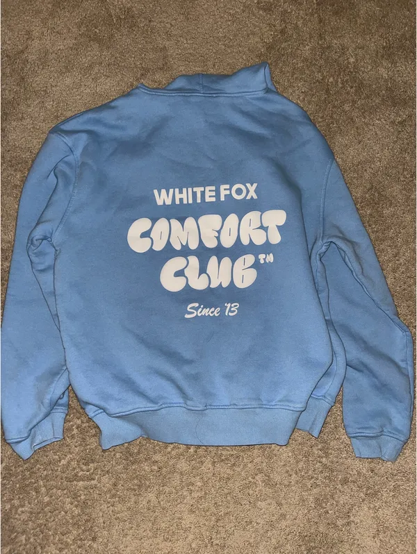 White fox comfort club matching set - Image 3