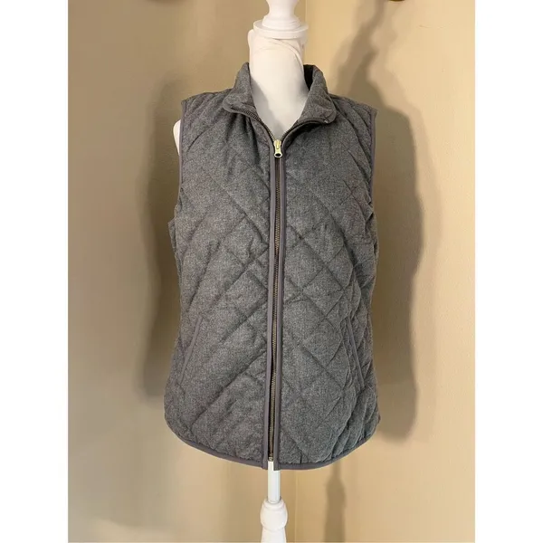 Old Navy Full Zip Lightweight Quilted Vest Women's Small - Image 7