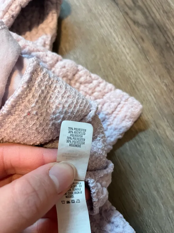 Aerie Lavender Sherpa Quarter Zip - Image 7