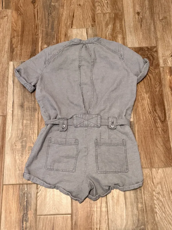 Free People Utility Romper Cargo Short Jumpsuit - Image 3