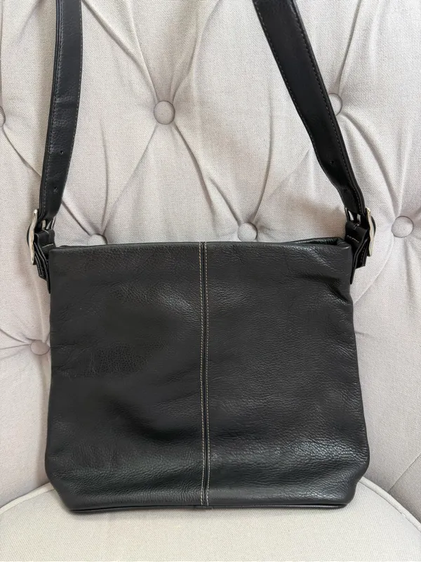 Vintage Liz Claiborne Leather Purse - Image 3