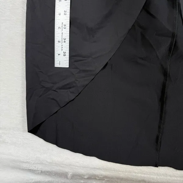 SKIMS Swim Twist Front Skirt Onyx Black‎ Plus Size 3X Faux Wrap Cover Up Skirt - Image 4
