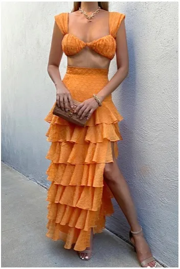Runaway The Label Orange Melina Set - Image 3