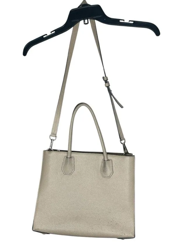 Michael Kors Studio Mercer Large Convertible Tote Oyster - Image 5