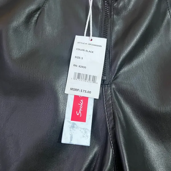 Smoke Rise Faux Leather Pants Womens Sz Small - Image 6
