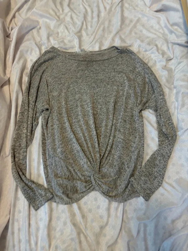 Gaze gray long sleeve shirt Size M - Image 5