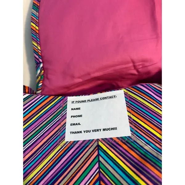 Glowgirl‎ Fibers Colorful 4" Coupon Organizer Bag - Image 4