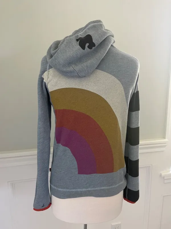 Free City Rainbow Jump Hoodie Size 0 (Xs)! - Image 8