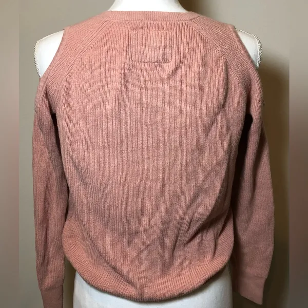 Abercrombie cold shoulder knit sweater top - Image 4