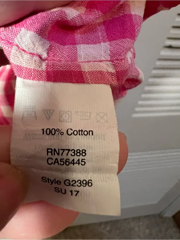 J. Crew Factory Women's Size Small Plaid Gauze Shirt in Boy Fit Buff Berry Pink - Image 11