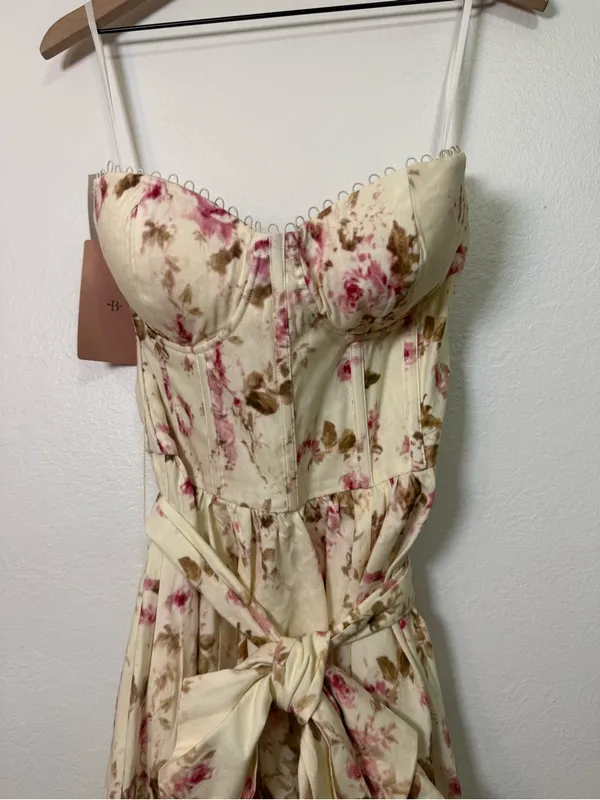 V. Chapman Valentina Midi Dress in English Rose - Image 5