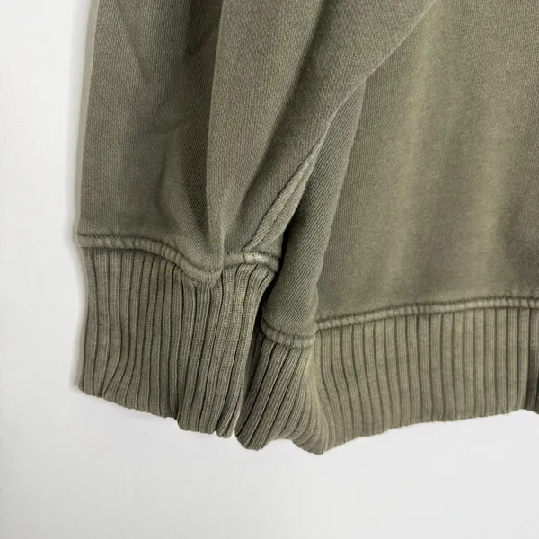 Aerie Half Zip Pullover Sweatshirt – Size Large – Green - Image 5