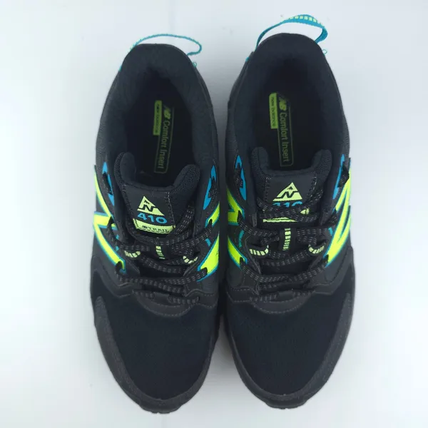 New Balance 410 Trail Running Shoes Womens 8 Black Lime WT410BL7 All Terrain - Image 4