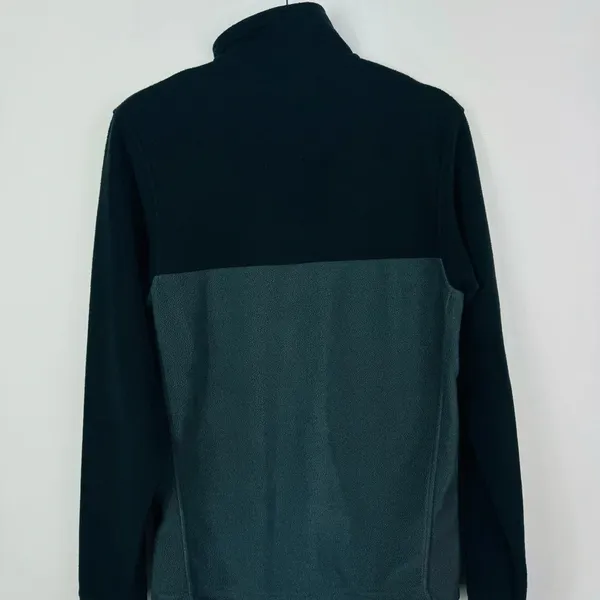 Columbia Women's Full Zip Fleece Jacket Black/Gray‎ Size Small - Image 8