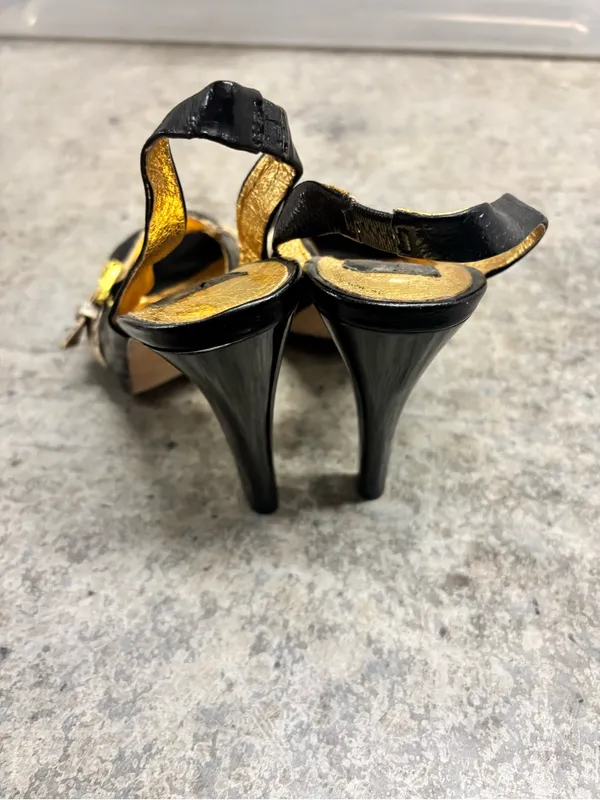 Dolce Vita slingback platform heels size 9 vintage - Image 4