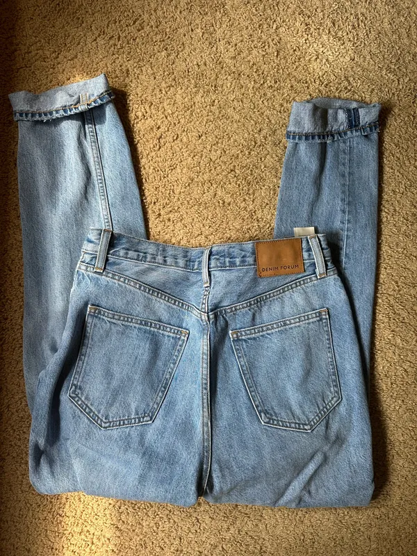 Aritzia Denim Forum The BF High Rise Loose 28L - Image 3