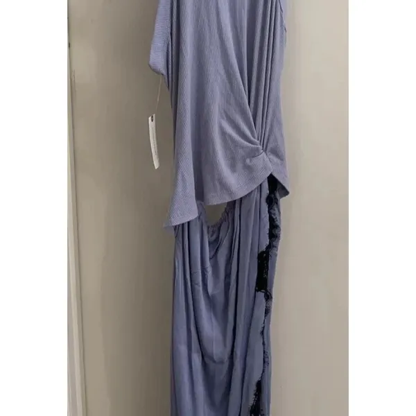 Anthropologie The Keeley Twofer MIDI Dress Medium New NWT Lavender RARE - Image 8