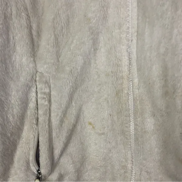 The North Face White Osito Fleece‎ Full Zip Jacket L - Image 4
