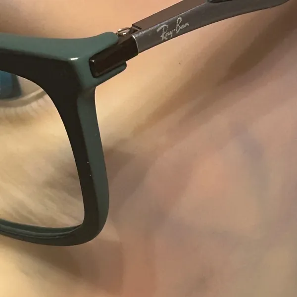 Ray-Ban Women’s Black Frame Glasses with Brown Case FRAME AND CASE ONLY - Image 5