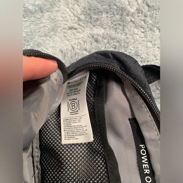 Athleta black belt bag fanny pack - Image 10