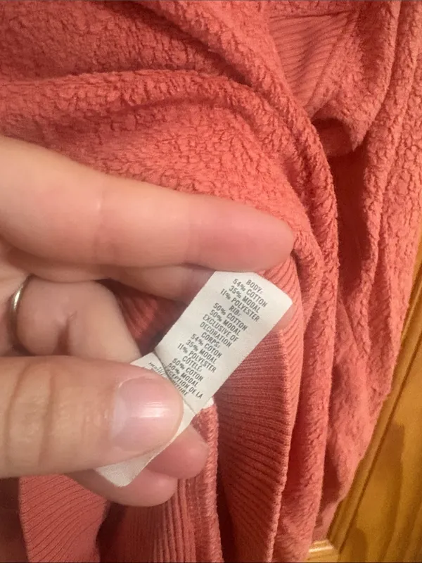 Aerie Size Small Oversized Pink Crewneck Sweatshirt - Image 6