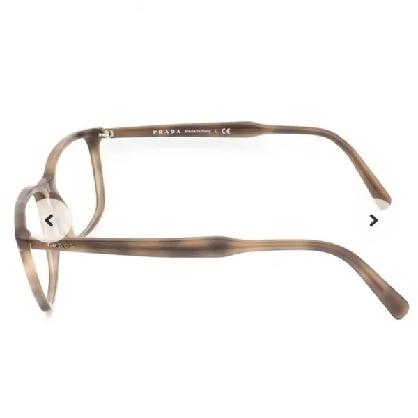PRADA VPR 13X 55 18 548-101 145 Eyeglass Frames Eyeglasses Olive Havana - Image 10