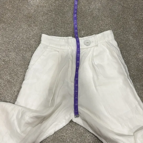 Dissh Linen Tapered Pant Size 2 - Image 7