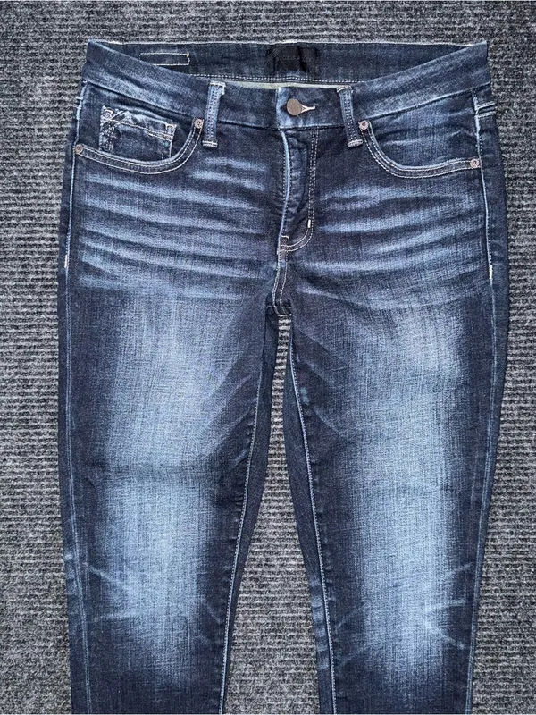 Buckle Black Fit No 53 Ankle Skinny Stretch Jeans Womens 29 x 27.5 Dark BBW3811A - Image 3