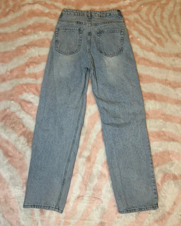 Edikted Wide Or Die Ripped Jeans - Image 6