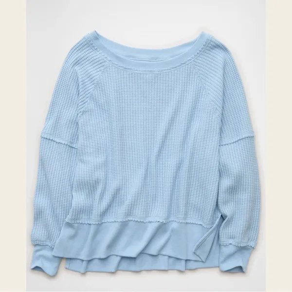 AE off the shoulder sweatshirt, NWT! - Image 4